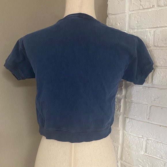 Zara Casual Navy Blue Top - Picture 3 of 3